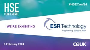 ESR is exhibiting at HSE conference UK
